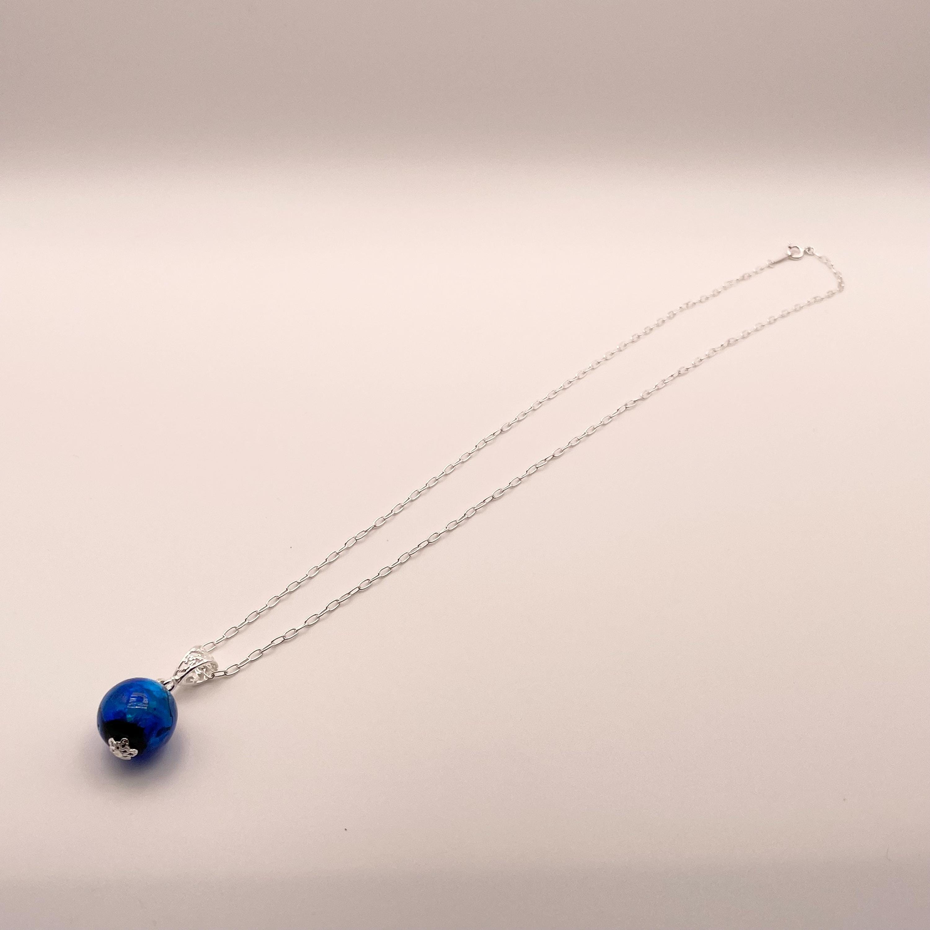 Starring Silver Firefly Hotaru Glass Glow-in-the-dark Beads 