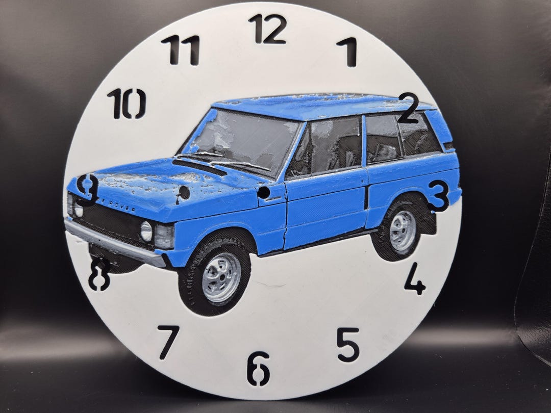 Range Rover Clock Set Range Rover - 3d Printed Clock - Etsy UK