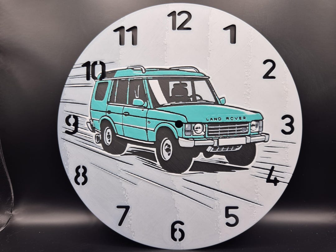 Land Rover Discovery 3 - 3d Printed Clock - Etsy UK