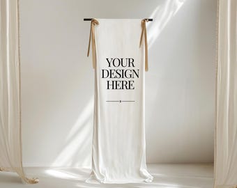 Banner de boda personalizado con tu propio diseño | Banner de boda de tela personalizado | Sube tu diseño PNG o Canva