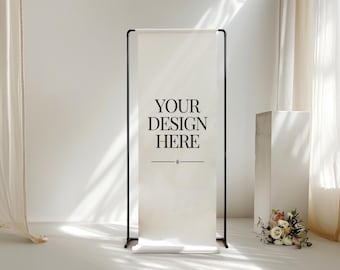 Banner de boda personalizado con tu propio diseño | Impresión de banners de boda de tela | Cargar PNG o diseño de Canva