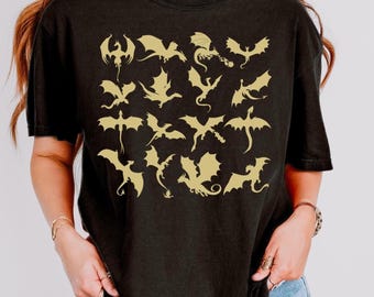 Fourth Wing Unisex T-Shirt: Violet & Xaden Dragon Rider Tee, Fantasy Book Top