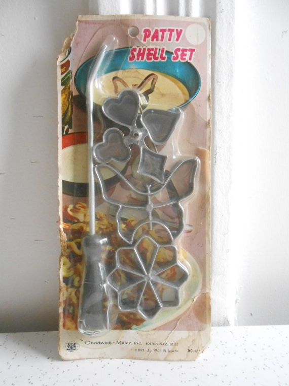 Vintage Patty Shell Set 4 Pc ChadwickMiller Patty Shell Set Etsy