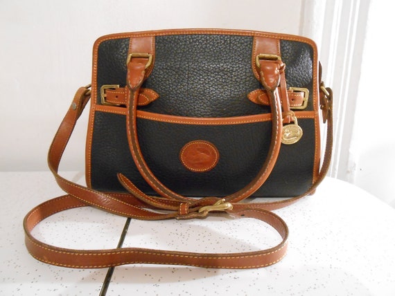 Authentic Dooney & Bourke Buckle Satchel Handbag … - image 2