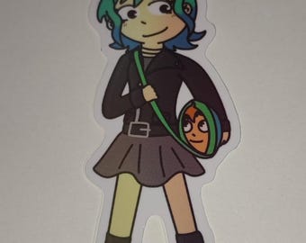 Scott Pilgrim Ramona Flowers sticker