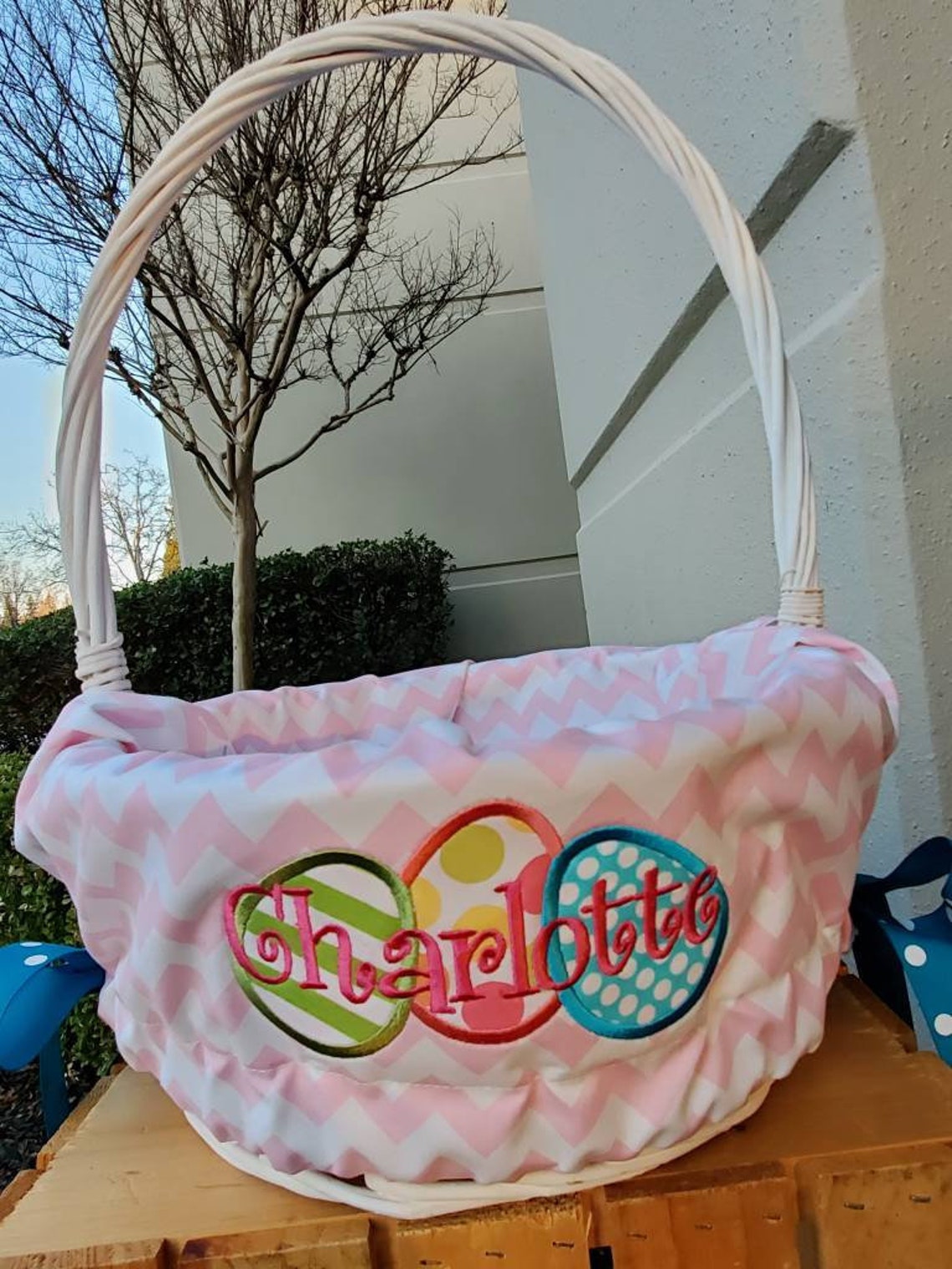 Personalized Easter Basket Liners for Girls 5 Colors and Style Etsy