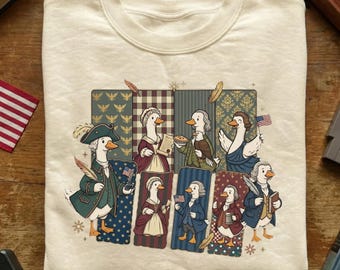 Simply Independent Geese Patriotic PNG, Colonial Digital Download, Instant Download