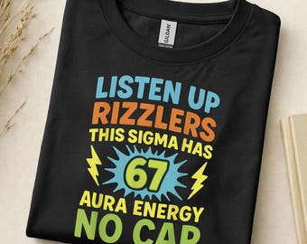 Rizzlers Sigma Aura Energy No Cap PNG, Funny Meme Digital Download, Instant Download