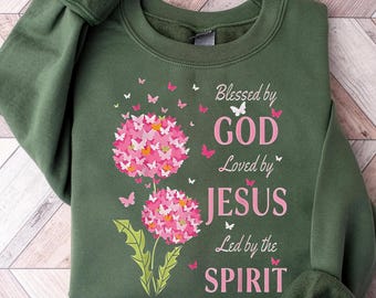 Vintage Blessed by God Png File, Meme Sublimation File, Funny Digital Download