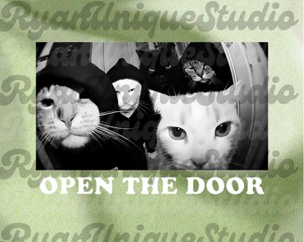 Meme Cat Gang Png, Sarcastic Cat Meme Sublimation, Viral Internet Humor, Sassy Animal Gang Png, Printable Digital Download