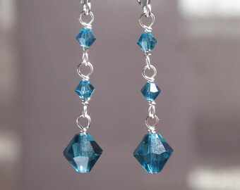 Swarovski Crystal Drop Earrings