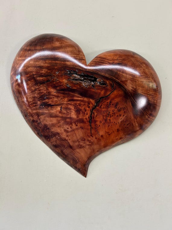 Birthday gift present wall heart art