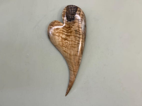 5th wood Wedding Anniversary heart gift present