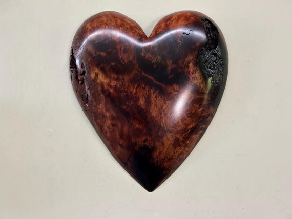 Birthday gift present wall heart art