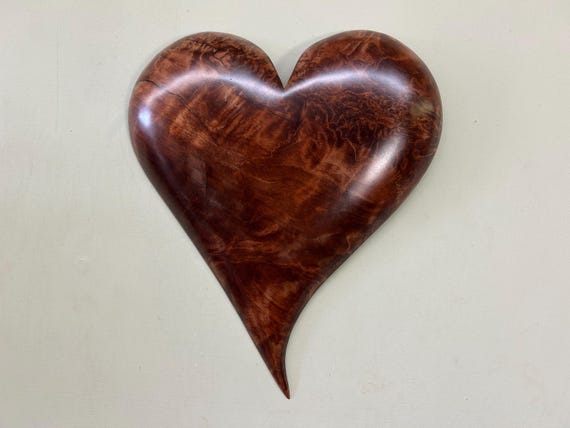 Birthday gift present wall heart art