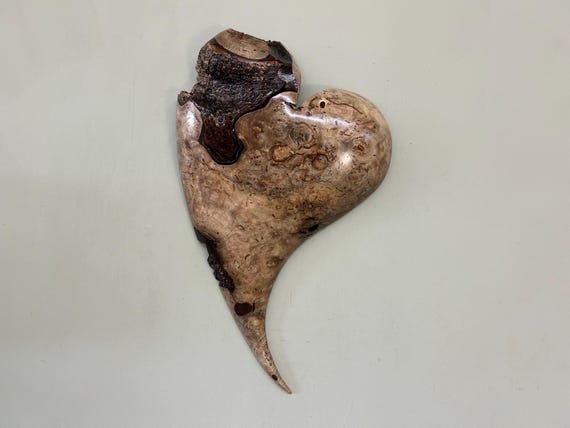 Mother's Day wood heart gift present