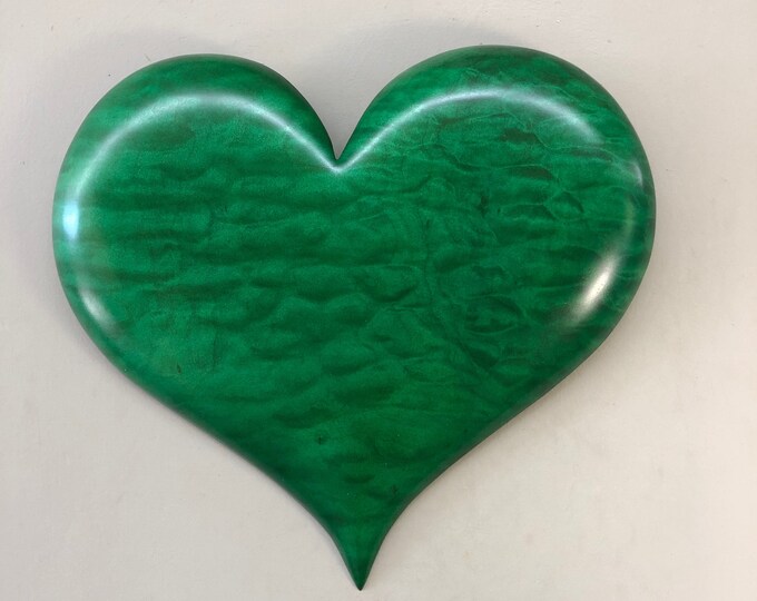 Wooden Heart Art Wood Carving Wall Home Decor Wedding Gift Etsy