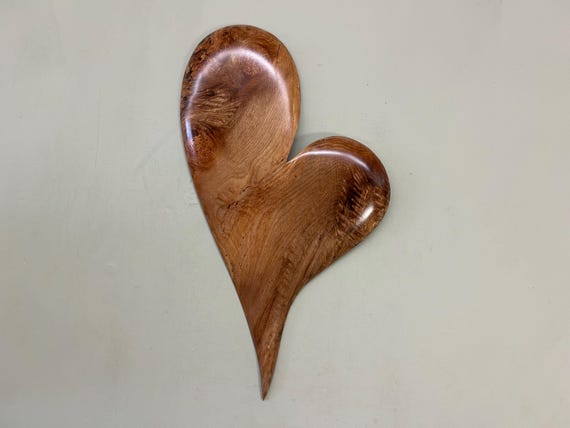 Maple wall heart 5th wood Anniversary gift present