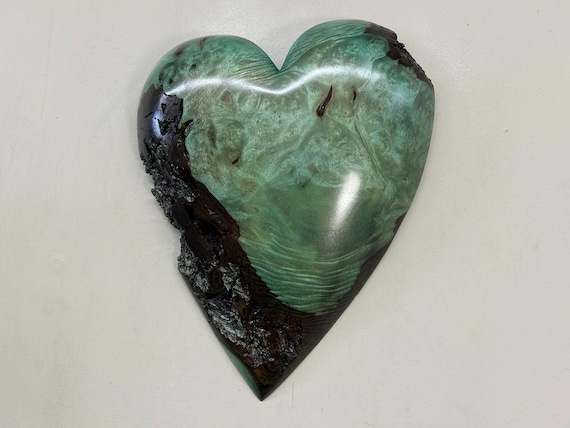 Wood Anniversary gift wall heart present