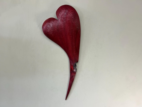 Loving Birthday heart art wood wall gift present