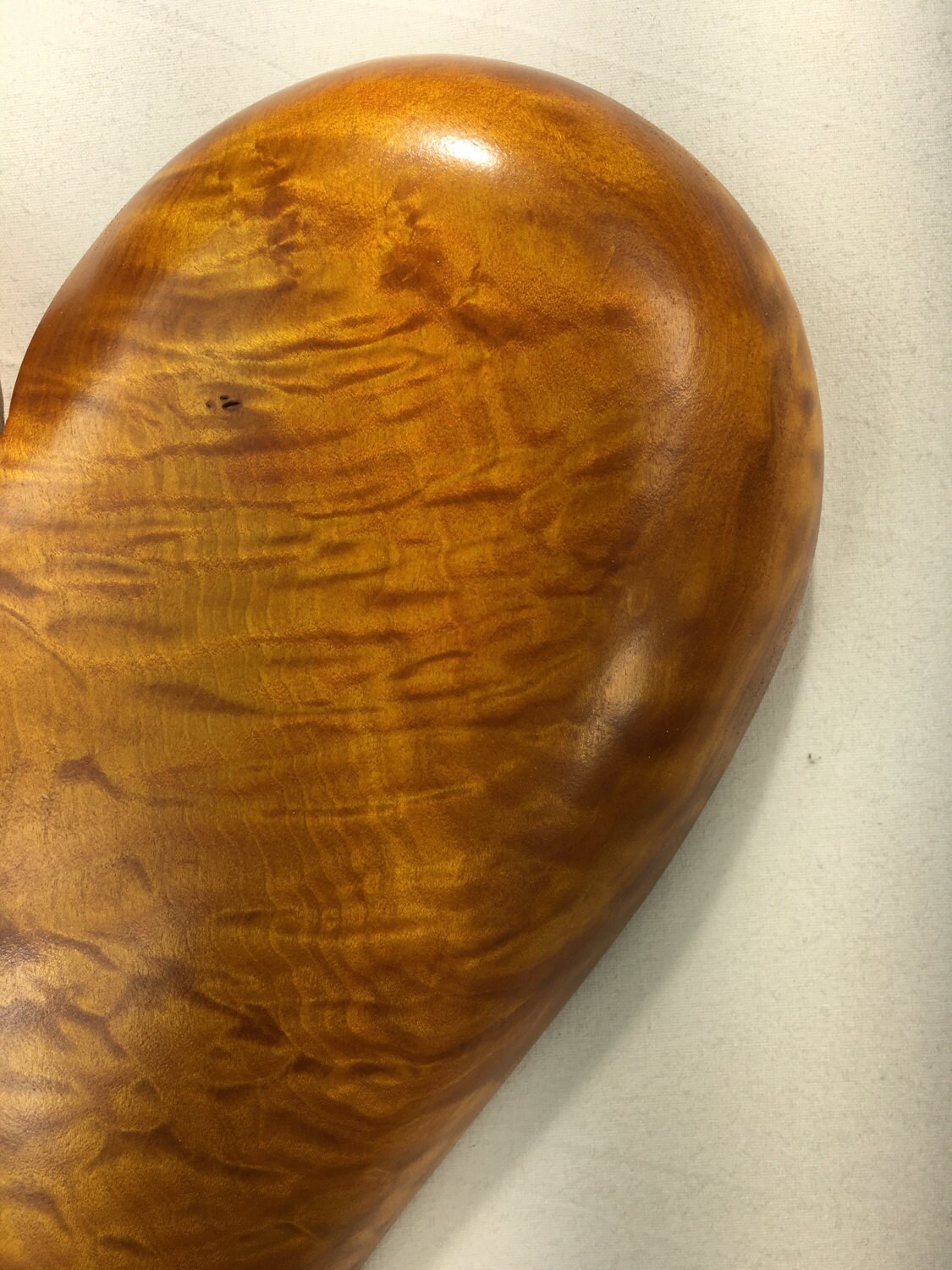 Yellow personalized wood Heart Wedding gift wood carving presents