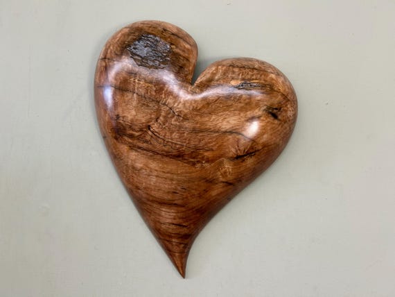 5th Anniversary heart art gift present