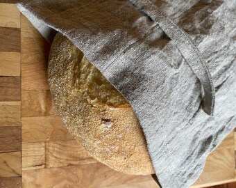 Bread bag, Linen for Round Loaf