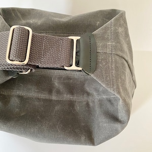 Waxed Canvas Crossbody Bag image 2