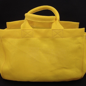 Large Yellow Mesh Nonie Tote Bag