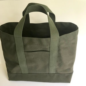 Large Canvas Tote Bag