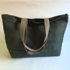 Mesh Tote  Slate  Medium Vegan