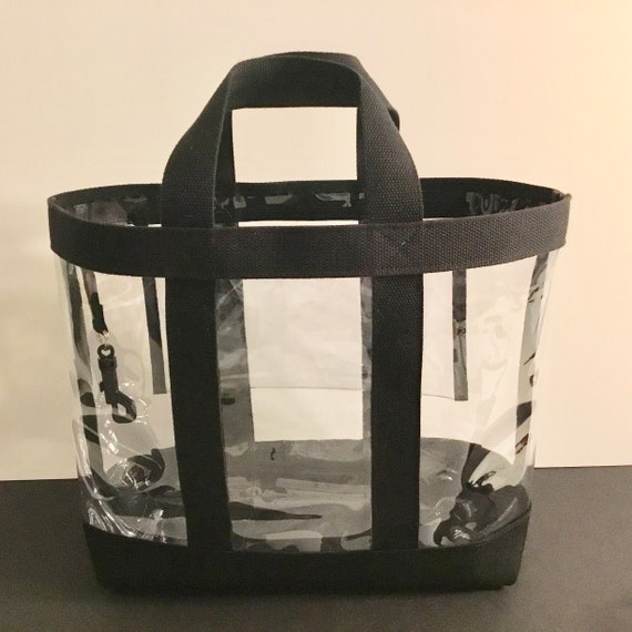 medium clear bag