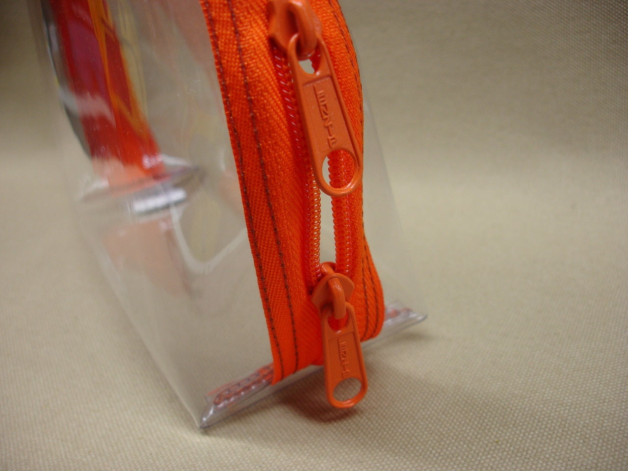 Zipper Bag, Small Zipper Pouch, Clear Zipper Pouch, Clear Bag, Notions Bag,  Notions Bag Set, Small Zipper Bag, Small Vinyl Bag 