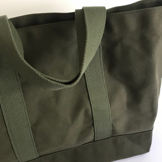 Large Canvas Tote Bag - Etsy