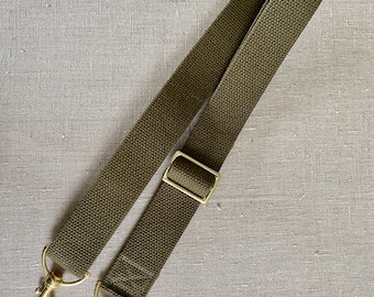 1.5" Cross-body Shoulder Strap 100% Cotton