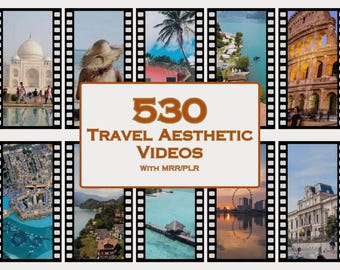Travel Videos Aesthetic Vacation Paris Beach Traveling Videos Faceless Marketing Plr Mrr Reels Video