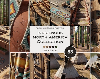 Indigenous North America Stock Photos History Aesthetic Photos Faceless Marketing PLR MRR Reel Cover