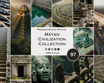 Mayan Civilization Stock Photos History Aesthetic Photos Faceless Marketing PLR MRR Reel Cover