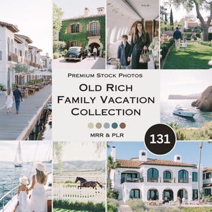 Old Rich Stock Photos Family Motherhood Fatherhood Vacation Old Money Aesthetic Photos Faceless Marketing Plr Mrr Reel Cover