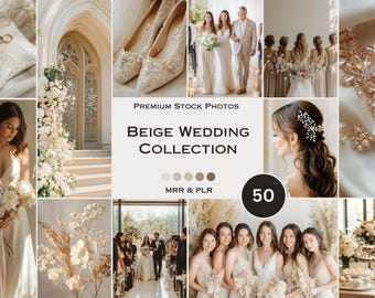 Beige Wedding Stock Photos Bridal Bride Wedding Marriage Venue Love Romance Aesthetic Photos Faceless Marketing Plr Mrr Reel Cover