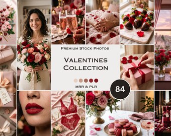 Valentines Stock Photos Celebrate Love Romance Pink Red Holiday Aesthetic Photos Faceless Marketing Plr Mrr Reel Cover