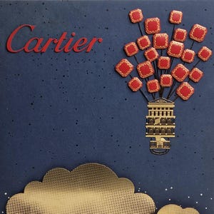 Cartier Decorative Piece - Unique Window Display Object, Festive Decoration  (45 x 40 x 10 cm)