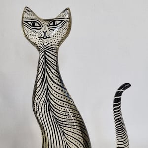 Lucite Sculpture &quot;Cat&quot;, Signed Abraham Palatnik – Brazil, Op Art, 1970s