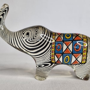 Lucite Sculpture &quot;Elephant&quot;, Abraham Palatnik – Brazil, Op Art, 1970s