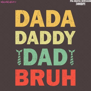 Papá, papá, hermano PNG, Papá, hermano PNG, Feliz Día del Padre PNG, Papá PNG, Papá PNG, Archivo de corte para máquina de corte, Archivo de descarga digital