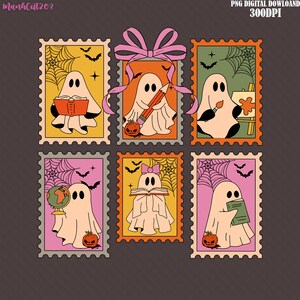 Halloween Preppy Spooky Teacher Ghost Trick Or Teach Png, Halloween Teacher Pencil Png, Spooky Teacher Sublimation, Book Ghost Png