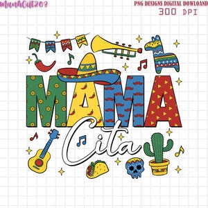 Mama Cita Cinco De Mayo Sombrero Mexicano Png Mama Cita Mexicano Png, Fiesta Divertida Png, Lindo Sombrero Floral Png, Para Celebración de Fiesta Mexicana