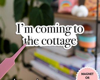 I'm coming to the cottage-sticker, Hollander & Rosanov-sticker verwarmde rivaliteit, Team Hollanov, LGBT-hockey, Kindle-sticker