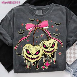Pumpkin Cherries Autumn Girly png, Halloween Pumpkin png, Fall pumpkin png, Pumpkin Cheeries Coquette Png, Fall png, Girly png