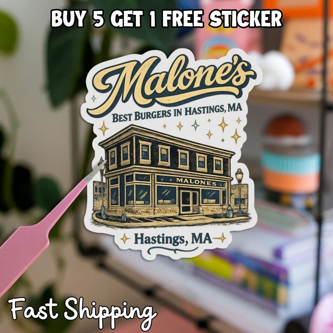 Malone's Bar off Campus Stickers, Briar U Hockey Romance Sticker, Best ...